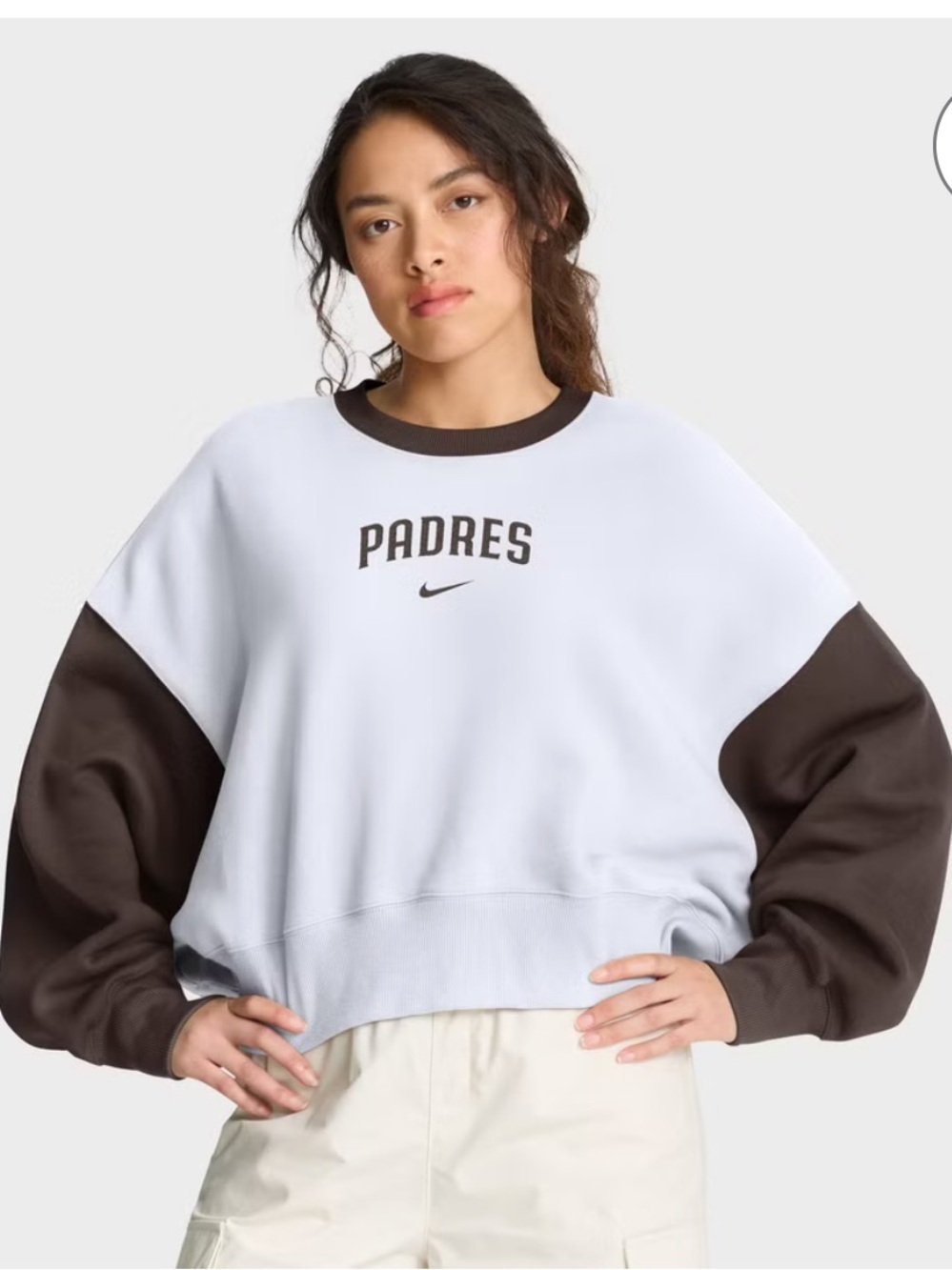Nike x Padres Women’s Cropped Sweater